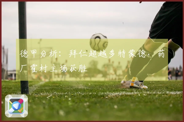 德甲分析：拜仁超越多特蒙德，药厂霍村主场获胜